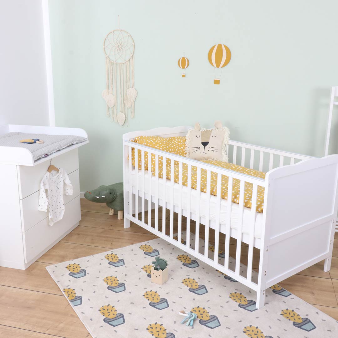 Babybett Nele, weiß, 140x70 cm