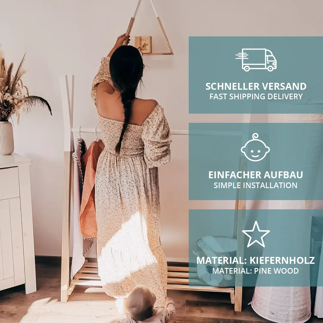 Kleiderstange für Kinder von Puckdaddy