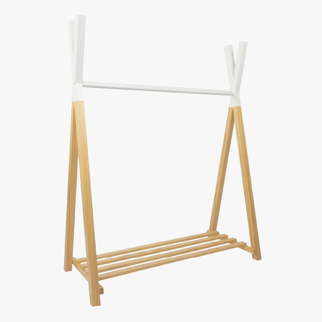 Ausstellungsstück Kleiderstange Hugo im Tipi-Design