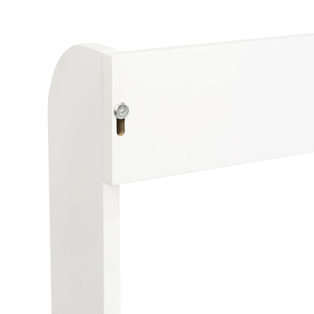 Wickelaufsatz Emil mit 159,5 cm Blende, weiß, IKEA Hemnes