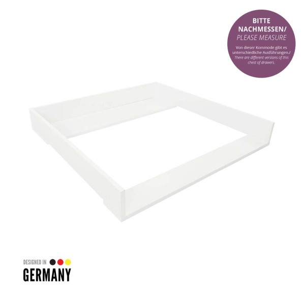 Changing top for IKEA Nordli and Koppang - Ole, white