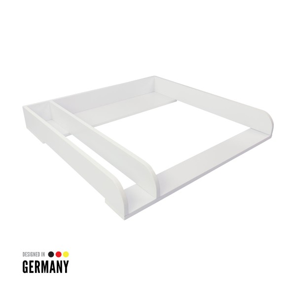 Peer changing top with divider, white, IKEA Malm
