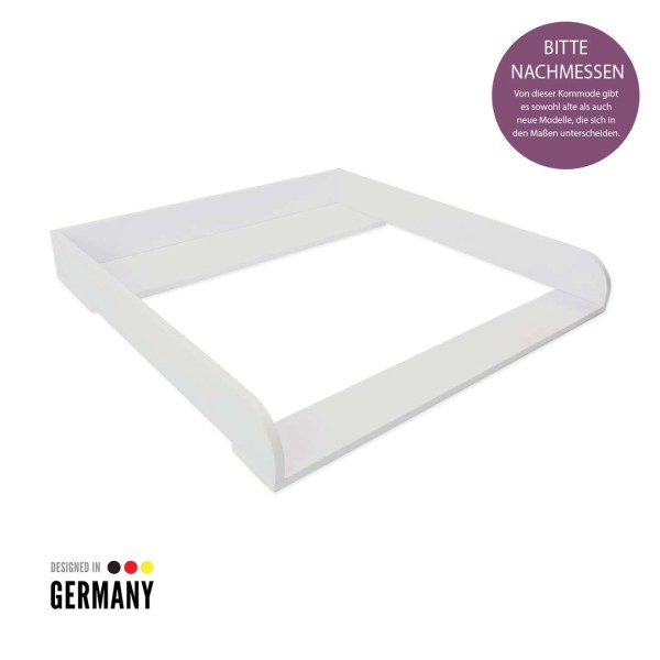 Changing top for IKEA Brimnes - Fridolin, white