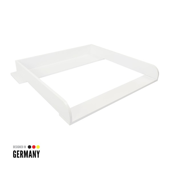Knut changing top with wide cover, white, IKEA Koppang