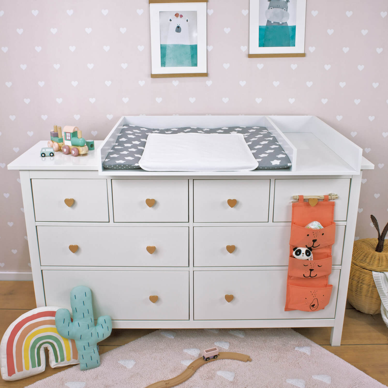 Transform Your Ikea Hemnes Dresser Into, Turn Dresser Into Changing Table